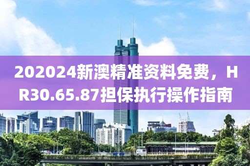 202024新澳精準資料免費，HR30.65.87擔保執行操作指南