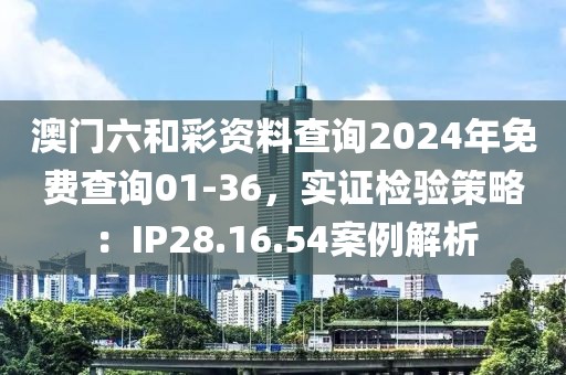 澳門六和彩資料查詢2024年免費查詢01-36，實證檢驗策略：IP28.16.54案例解析