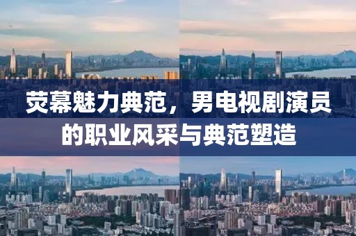 熒幕魅力典范，男電視劇演員的職業風采與典范塑造