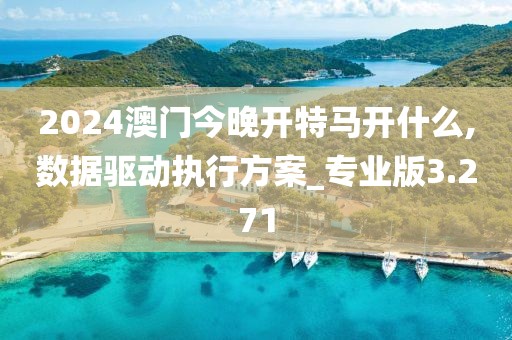 2024澳門今晚開特馬開什么,數據驅動執行方案_專業版3.271