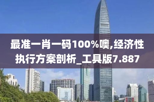 最準一肖一碼100%噢,經濟性執行方案剖析_工具版7.887