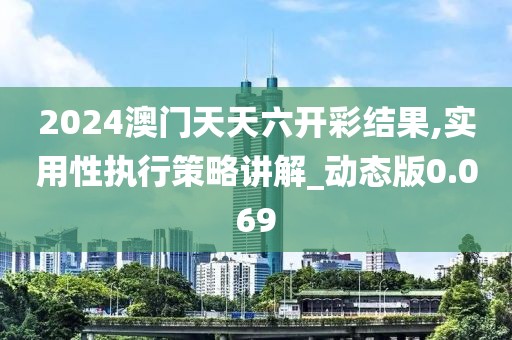 2024澳門天天六開彩結果,實用性執行策略講解_動態版0.069