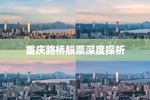 重慶路橋股票深度探析
