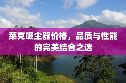 萊克吸塵器價格，品質與性能的完美結合之選