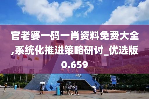 官老婆一碼一肖資料免費大全,系統化推進策略研討_優選版0.659