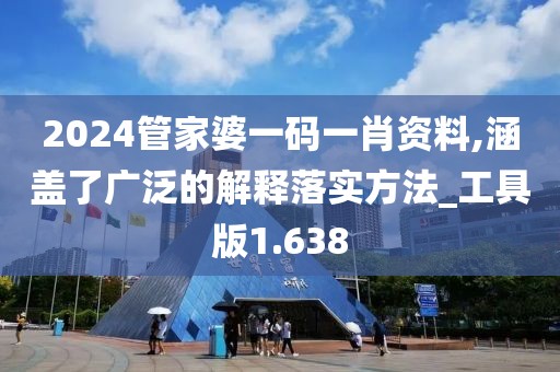 2024管家婆一碼一肖資料,涵蓋了廣泛的解釋落實方法_工具版1.638