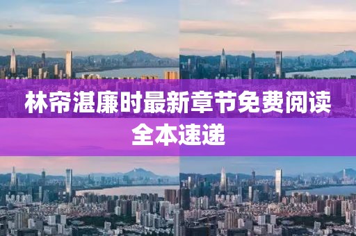 林簾湛廉時最新章節免費閱讀全本速遞