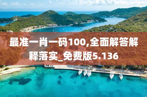最準一肖一碼100,全面解答解釋落實_免費版5.136