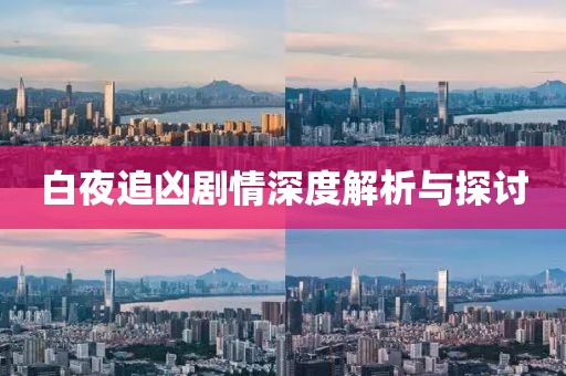 白夜追兇劇情深度解析與探討