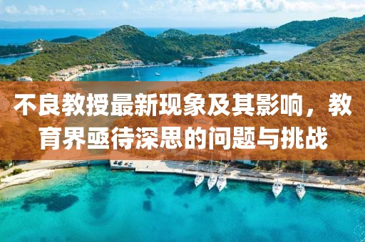 不良教授最新現象及其影響，教育界亟待深思的問題與挑戰