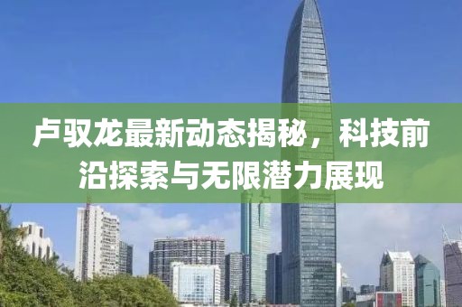 盧馭龍最新動態揭秘，科技前沿探索與無限潛力展現