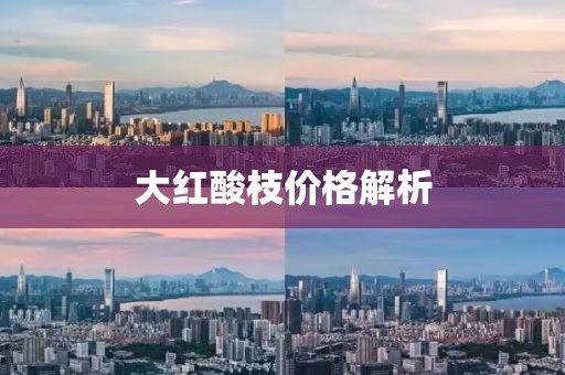 大紅酸枝價格解析