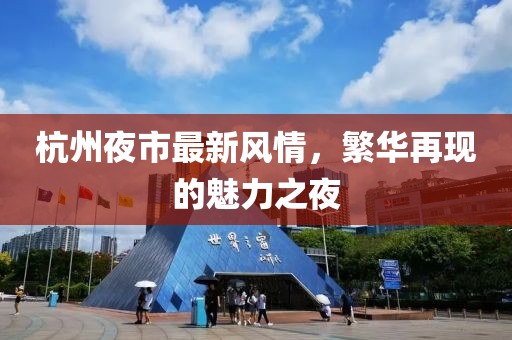 杭州夜市最新風情，繁華再現的魅力之夜
