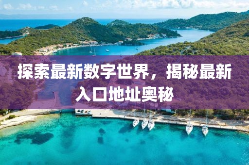 探索最新數字世界，揭秘最新入口地址奧秘