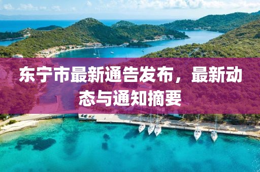 東寧市最新通告發布，最新動態與通知摘要