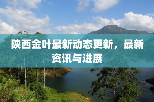 陜西金葉最新動態更新，最新資訊與進展