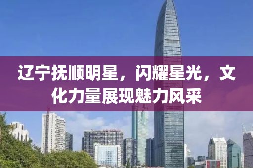 遼寧撫順明星，閃耀星光，文化力量展現魅力風采
