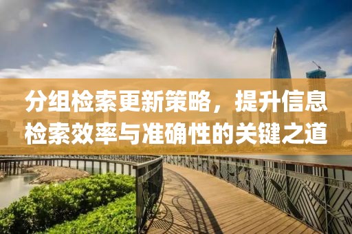 分組檢索更新策略，提升信息檢索效率與準確性的關鍵之道