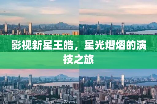 影視新星王皓，星光熠熠的演技之旅