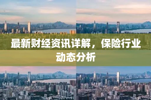 最新財經資訊詳解，保險行業動態分析
