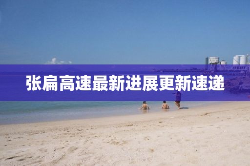 張扁高速最新進展更新速遞