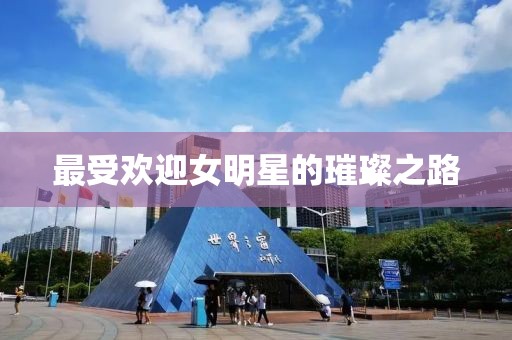 最受歡迎女明星的璀璨之路