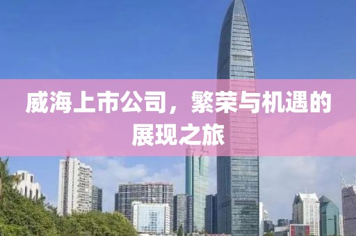 威海上市公司，繁榮與機遇的展現之旅