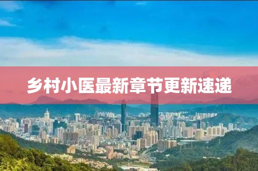 鄉村小醫最新章節更新速遞