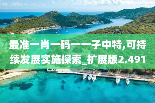 最準一肖一碼一一孑中特,可持續發展實施探索_擴展版2.491