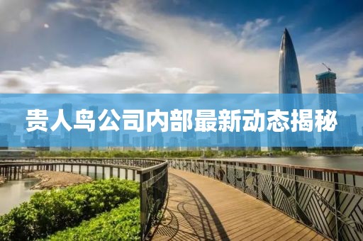 貴人鳥公司內部最新動態揭秘