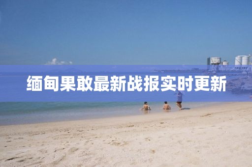 緬甸果敢最新戰報實時更新