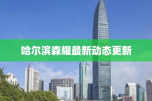哈爾濱森耀最新動態更新