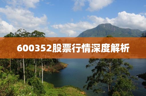 600352股票行情深度解析