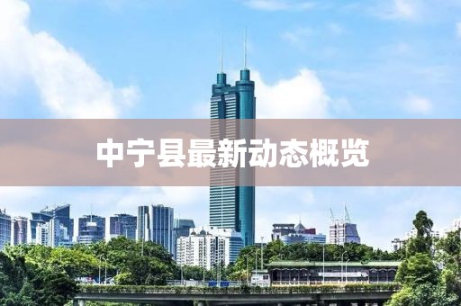 中寧縣最新動態概覽