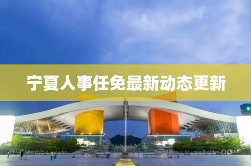 寧夏人事任免最新動態更新