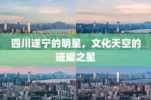 四川遂寧的明星，文化天空的璀璨之星