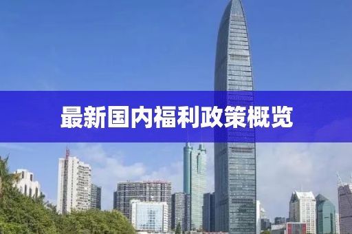 最新國內福利政策概覽
