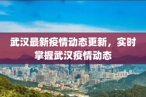 武漢最新疫情動態更新，實時掌握武漢疫情動態