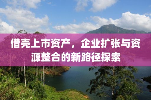 借殼上市資產，企業擴張與資源整合的新路徑探索