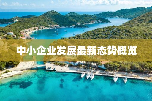 中小企業發展最新態勢概覽
