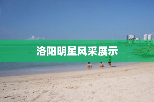 洛陽明星風采展示