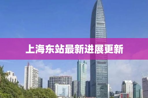 上海東站最新進展更新