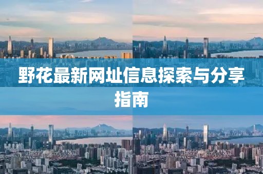 野花最新網址信息探索與分享指南