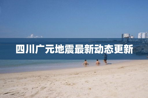 四川廣元地震最新動態更新