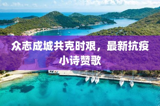 眾志成城共克時艱，最新抗疫小詩贊歌