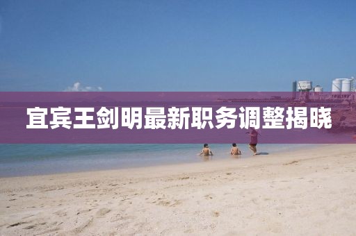 宜賓王劍明最新職務調整揭曉