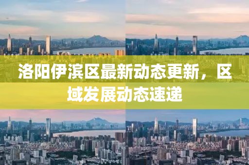 洛陽伊濱區最新動態更新，區域發展動態速遞