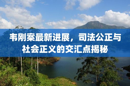 韋剛案最新進展，司法公正與社會正義的交匯點揭秘