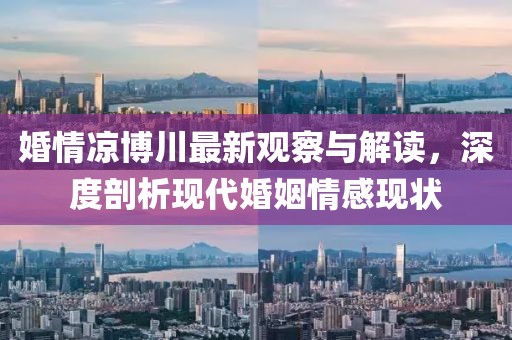 婚情涼博川最新觀察與解讀，深度剖析現代婚姻情感現狀
