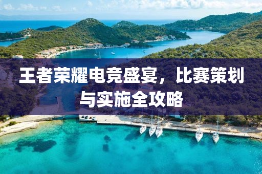 王者榮耀電競盛宴，比賽策劃與實施全攻略